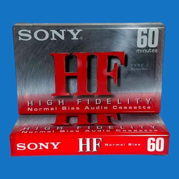 Mixed Lot 19 Sony High Fidelity HF 60 and 74 Min Normal Bias Cassette Tapes NEW - Picture 5 of 13